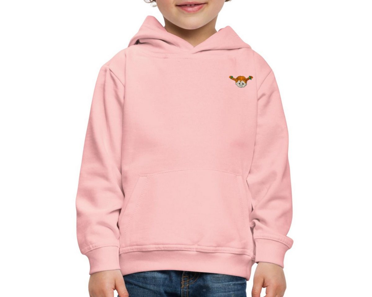 Spreadshirt Hoodie Pippi Langstrumpf Portrait Stick Kinder Premium Hoodie (1-tlg) von Spreadshirt