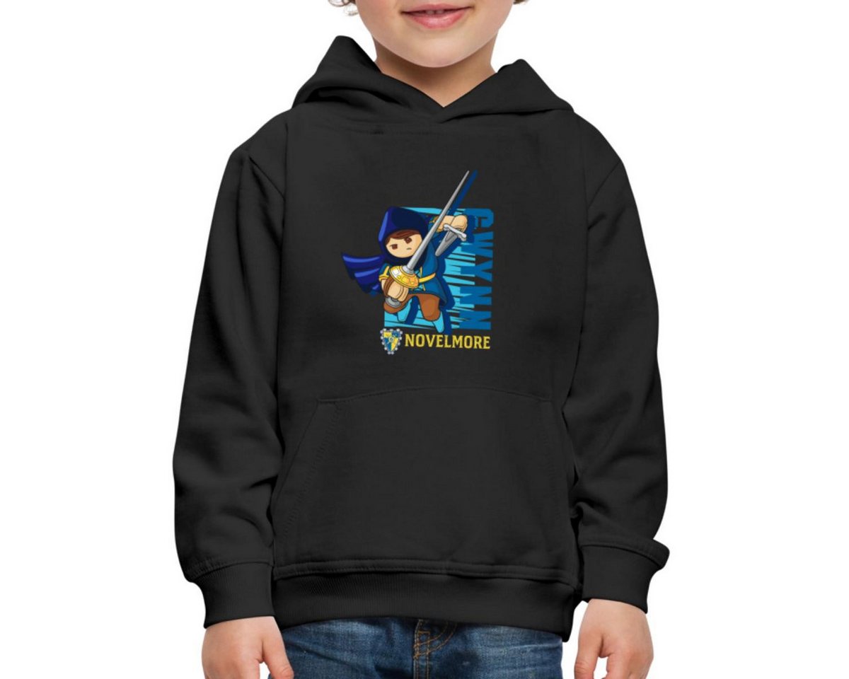 Spreadshirt Hoodie Playmobil Novelmore Charakter Gwynn REGULAR FIT Kinder/Teenager Premiu (1-tlg) von Spreadshirt