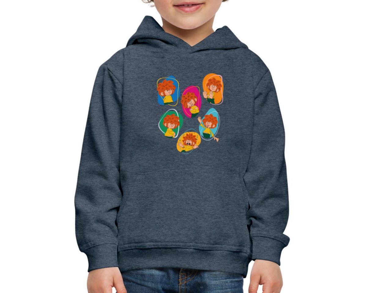 Spreadshirt Hoodie Pumuckl Zeigt Verschiedene Emotionen Kinder Premium Hoodie (1-tlg) von Spreadshirt