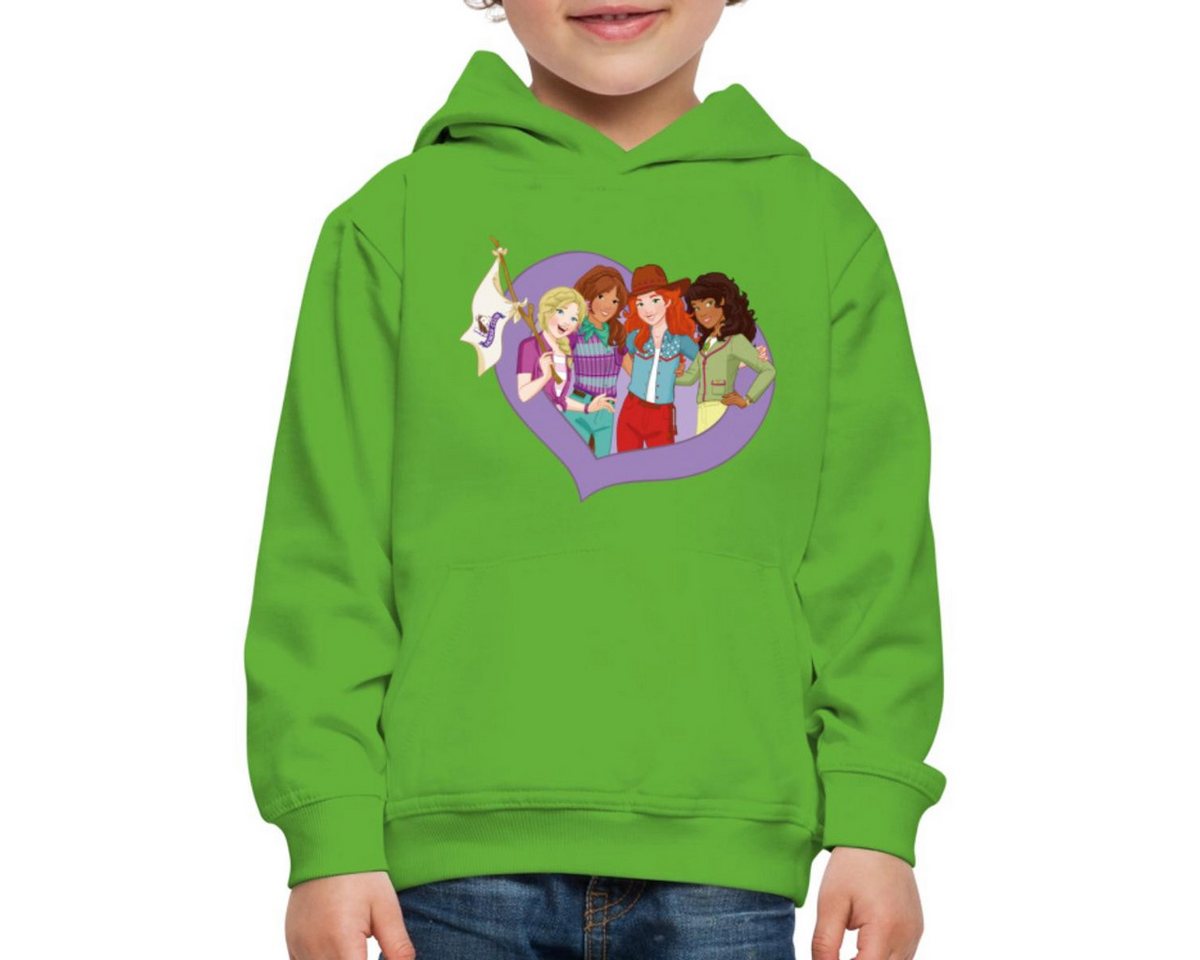 Spreadshirt Hoodie Schleich Horse Club Sofia Lisa Hannah Sarah Kinder Premium Hoodie (1-tlg) von Spreadshirt