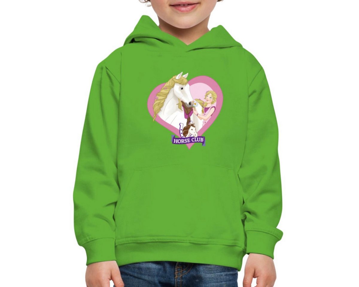 Spreadshirt Hoodie Schleich Horse Club Sofia & Blossom Herzmotiv Kinder Premium Hoodie (1-tlg) von Spreadshirt