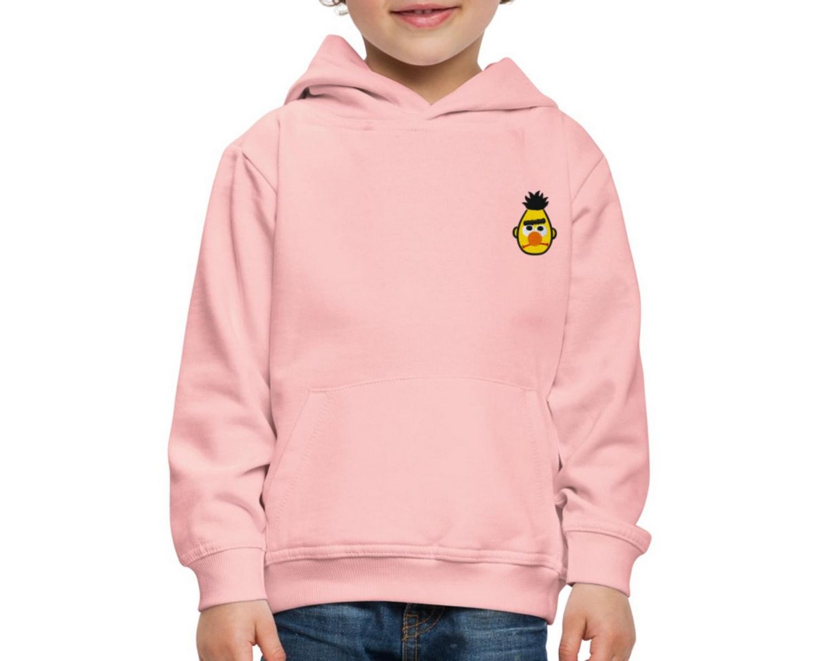 Spreadshirt Hoodie Sesamstraße Bert Als Stickmotiv Kinder Premium Hoodie (1-tlg) von Spreadshirt