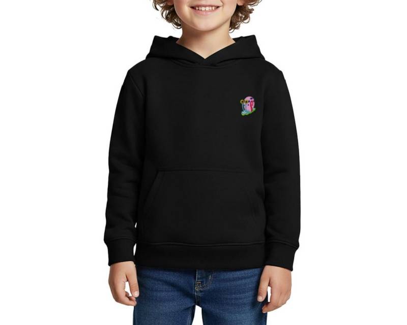 Spreadshirt Hoodie SpongeBob Schwammkopf Gary Stick-Motiv Kinder Premium Hoodie (1-tlg) von Spreadshirt