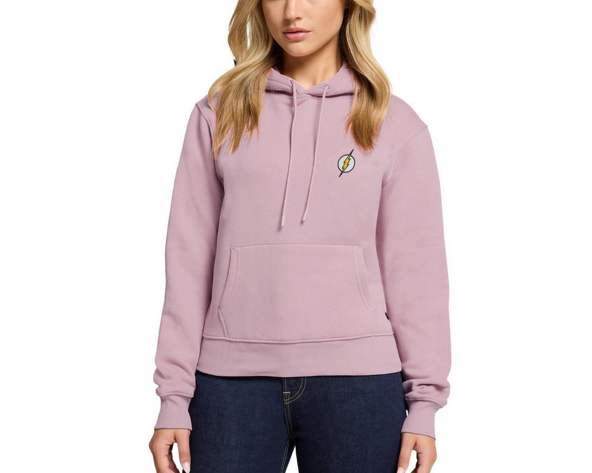 Spreadshirt Hoodie The Flash Blitz-Symbol Als Stickmotiv Damen Premium Hoodie (1-tlg) von Spreadshirt