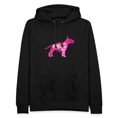 Spreadshirt Hundemama Liebende Bullterrier Mama Frauen Hoodie, L, Schwarz von Spreadshirt