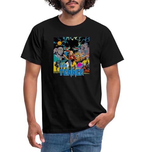 Spreadshirt Jan Tenner EIN Neuer Anfang Männer T-Shirt, XXL, Schwarz von Spreadshirt