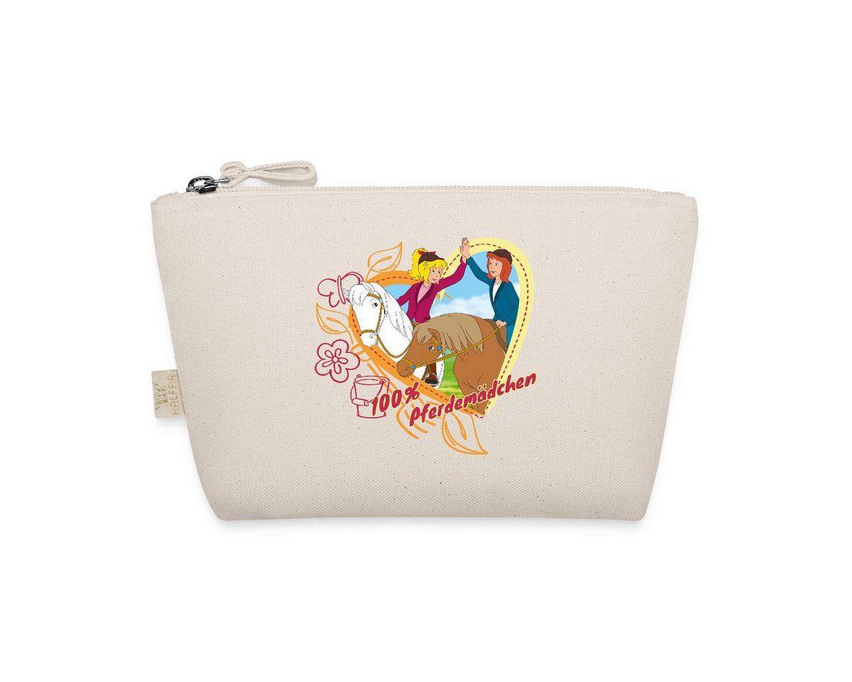 Spreadshirt Kosmetiktasche Bibi Und Tina Pferdemädchen Herz Täschchen (1-tlg) von Spreadshirt