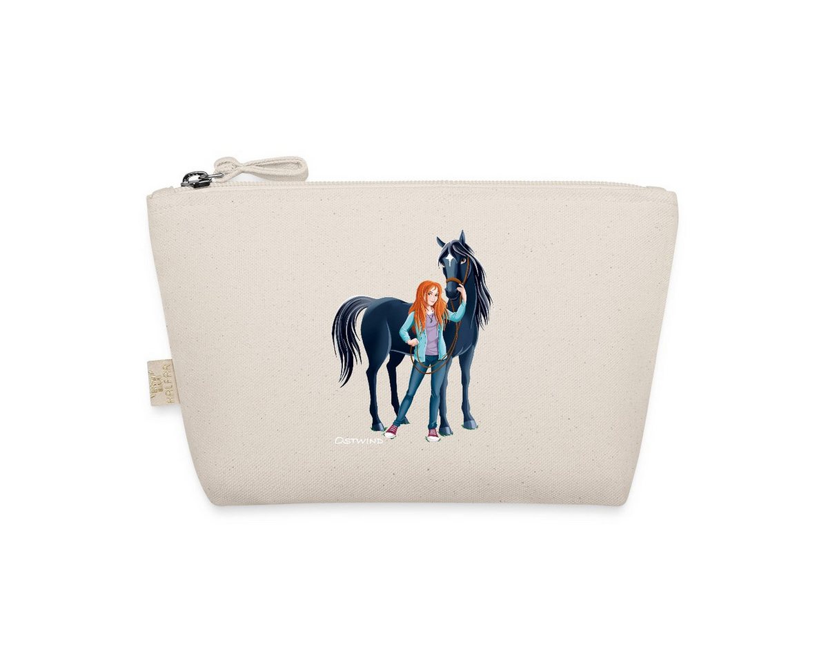 Spreadshirt Kosmetiktasche Ostwind Mika und Ostwind Stehend Zusammen Täschchen (1-tlg) von Spreadshirt