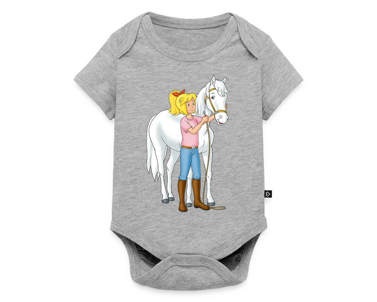 Spreadshirt Kurzarmbody Bibi Und Tina Bibi Mit Stute Sabrina Kurzarm Baby Body (1-tlg) von Spreadshirt