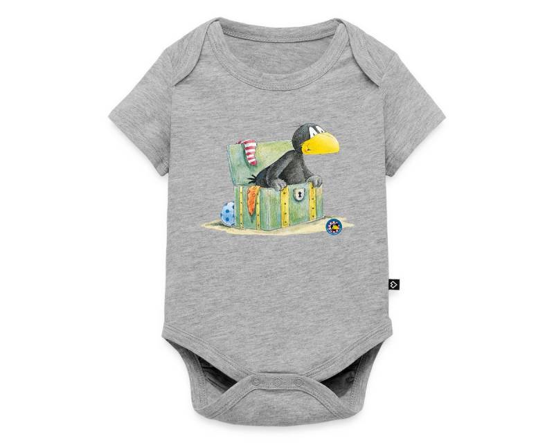 Spreadshirt Kurzarmbody Der kleine Rabe Socke Schatzkiste Kurzarm Baby Body (1-tlg) von Spreadshirt