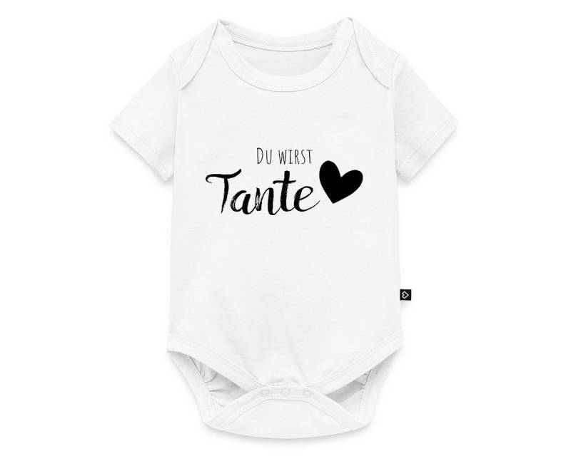Spreadshirt Kurzarmbody Du Wirst Tante Spruch Überraschung Kurzarm Baby Body (1-tlg) von Spreadshirt