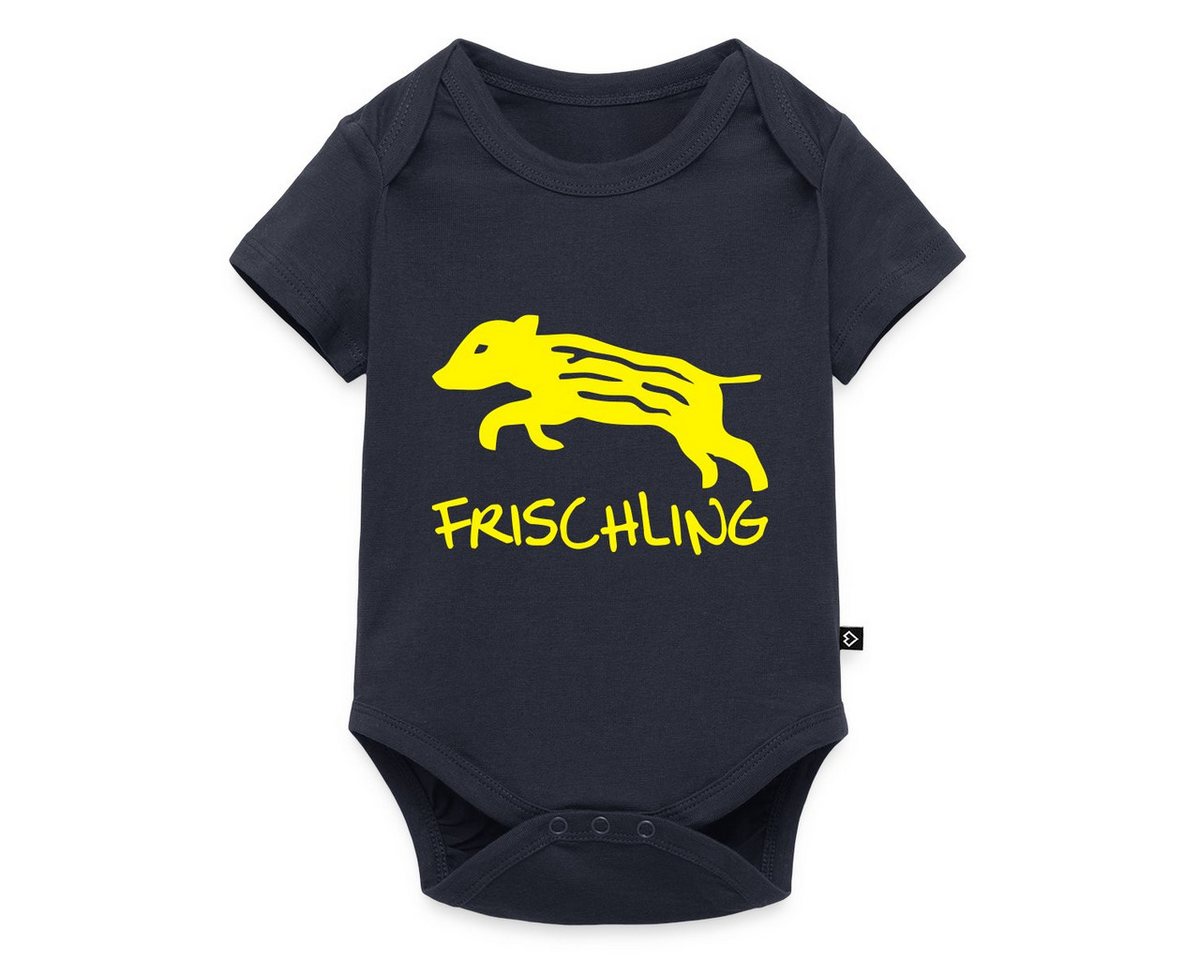 Spreadshirt Kurzarmbody Frischling Jäger Nachwuchs Naturfreunde Kurzarm Baby Body (1-tlg) von Spreadshirt