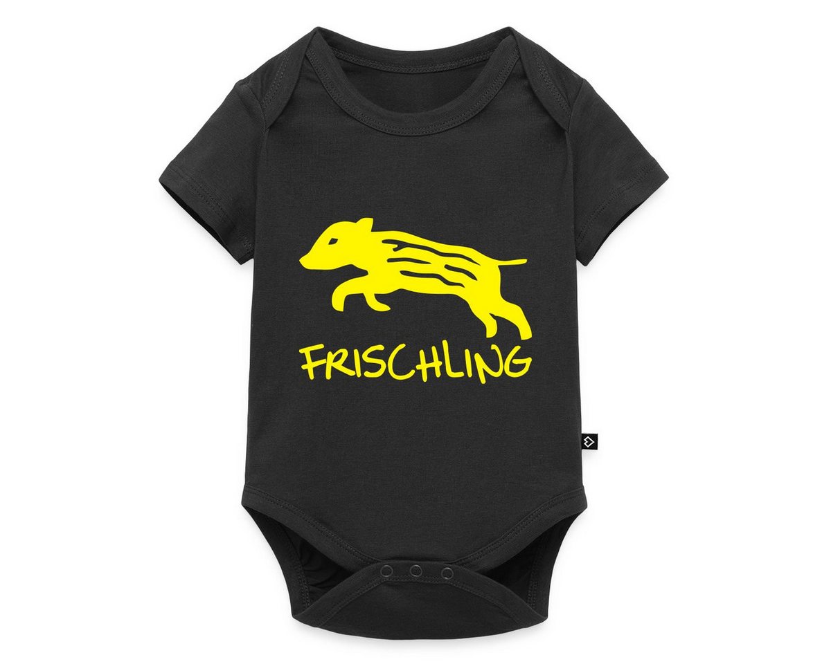 Spreadshirt Kurzarmbody Frischling Jäger Nachwuchs Naturfreunde Kurzarm Baby Body (1-tlg) von Spreadshirt