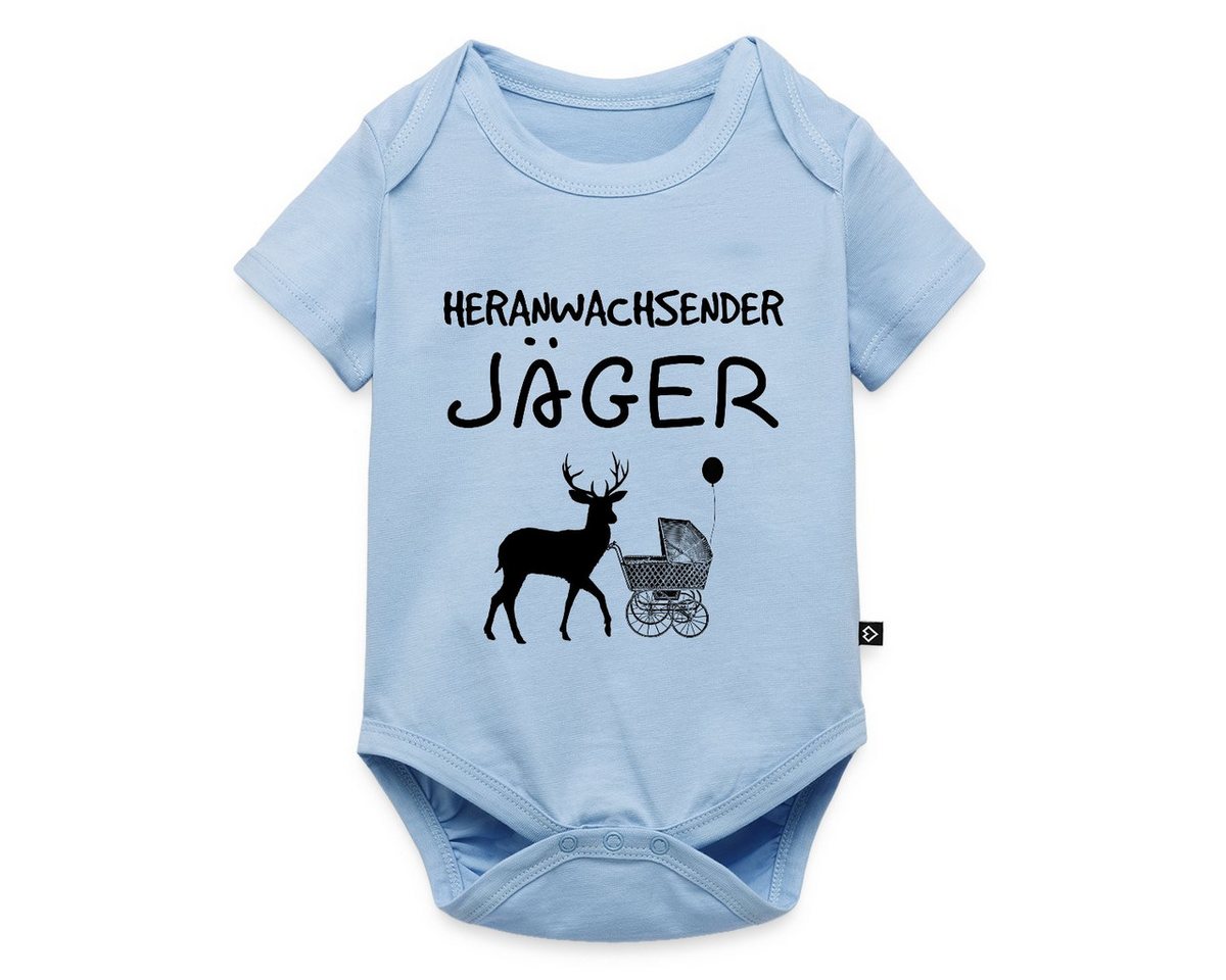 Spreadshirt Kurzarmbody Heranwachsender Jäger Nachwuchs Kurzarm Baby Body (1-tlg) von Spreadshirt