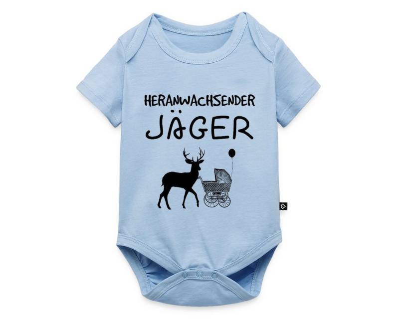 Spreadshirt Kurzarmbody Heranwachsender Jäger Nachwuchs Kurzarm Baby Body (1-tlg) von Spreadshirt
