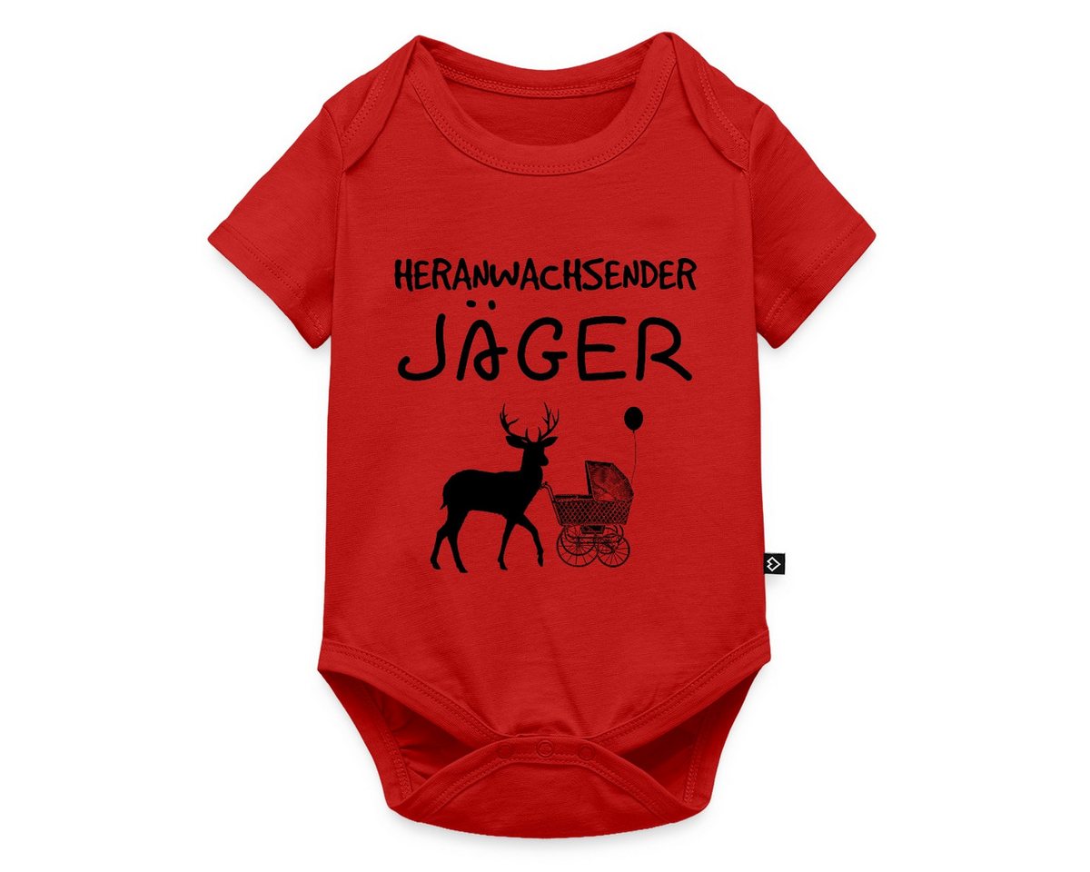 Spreadshirt Kurzarmbody Heranwachsender Jäger Nachwuchs Kurzarm Baby Body (1-tlg) von Spreadshirt