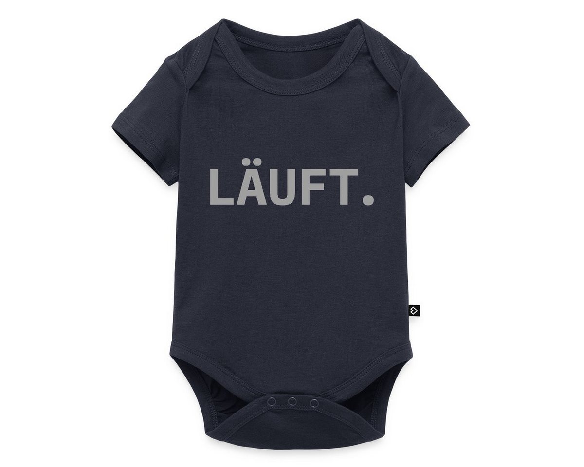 Spreadshirt Kurzarmbody Stromberg Läuft Kurzarm Baby Body (1-tlg) von Spreadshirt