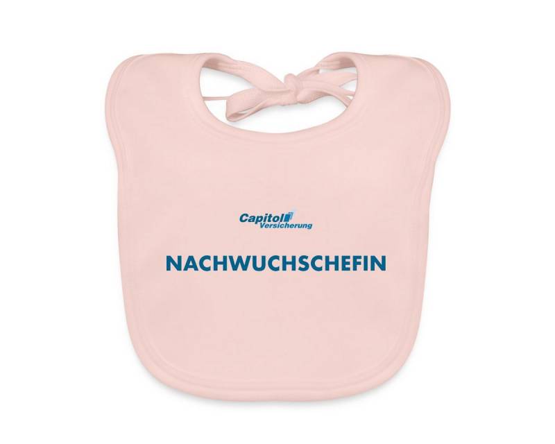 Spreadshirt Lätzchen Stromberg Capitol Versicherung Nachwuchschefin Bio Baby Lätzchen Wasch, (1-St) von Spreadshirt