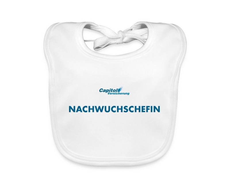 Spreadshirt Lätzchen Stromberg Capitol Versicherung Nachwuchschefin Bio Baby Lätzchen Wasch, (1-St) von Spreadshirt