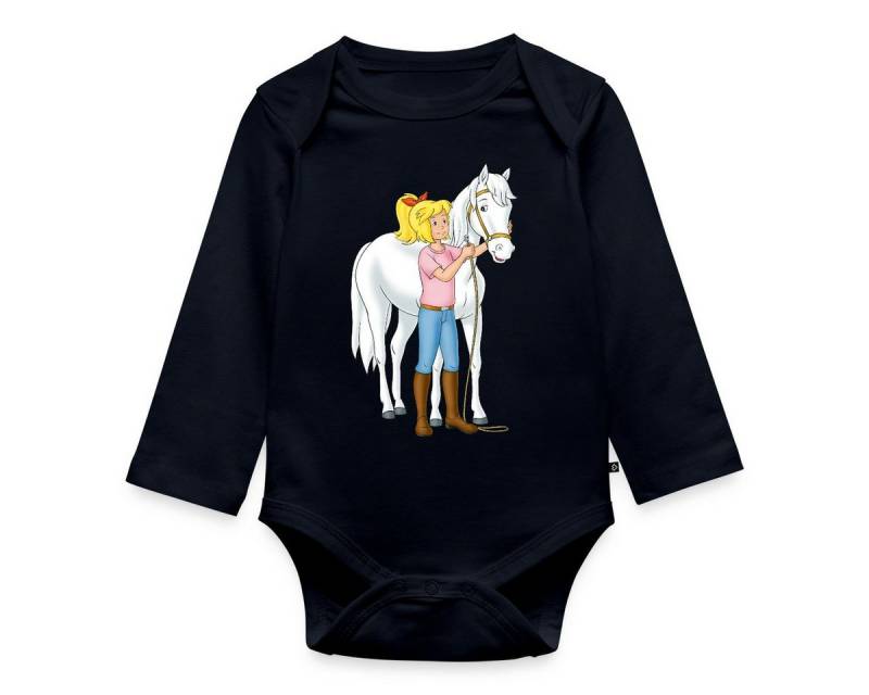 Spreadshirt Langarmbody Bibi Und Tina Bibi Mit Stute Sabrina Baby Body Langarm (1-tlg) von Spreadshirt