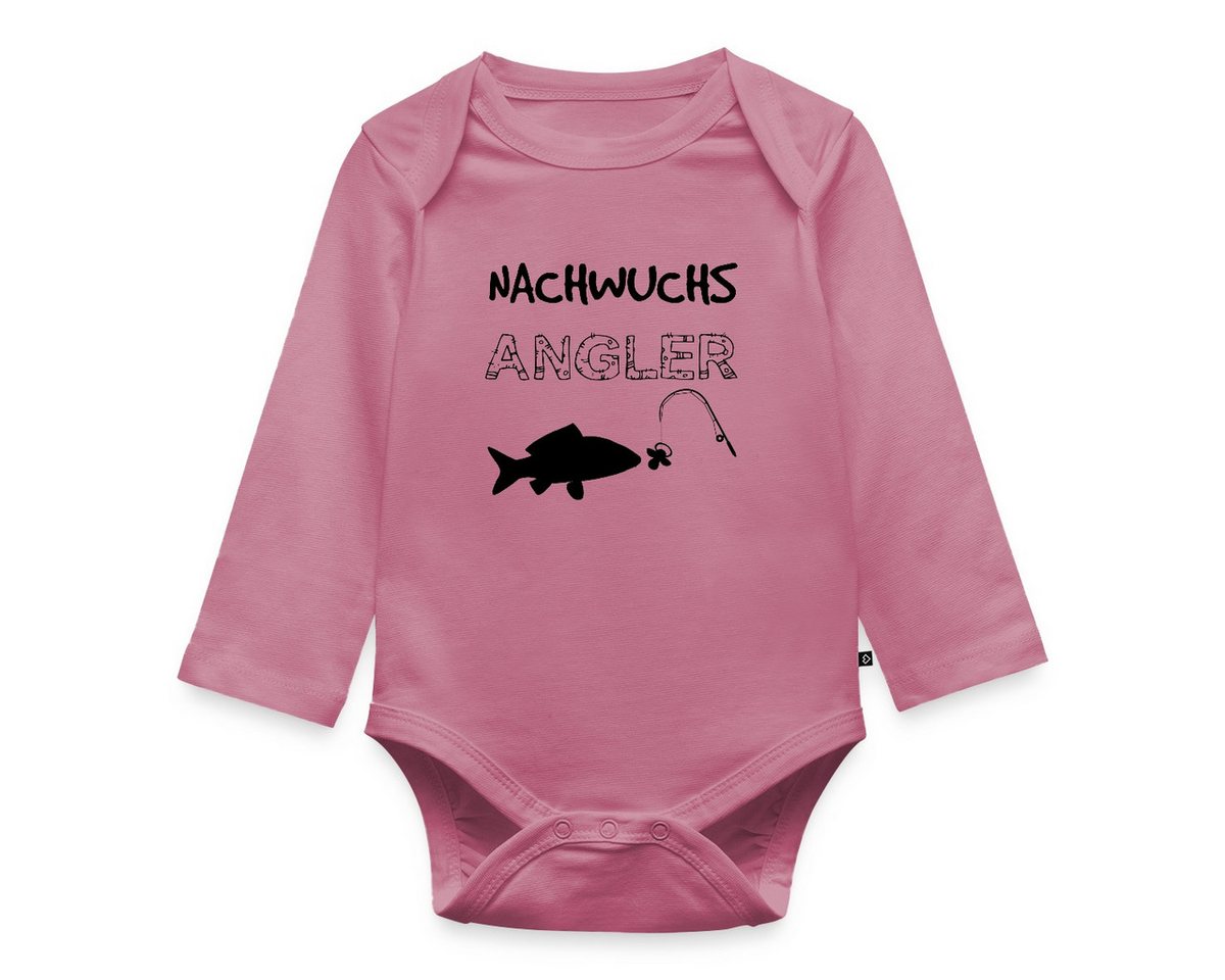 Spreadshirt Langarmbody Nachwuchs Angler Angel Geschenk Zur Geburt Angler Baby Body Langarm (1-tlg) von Spreadshirt