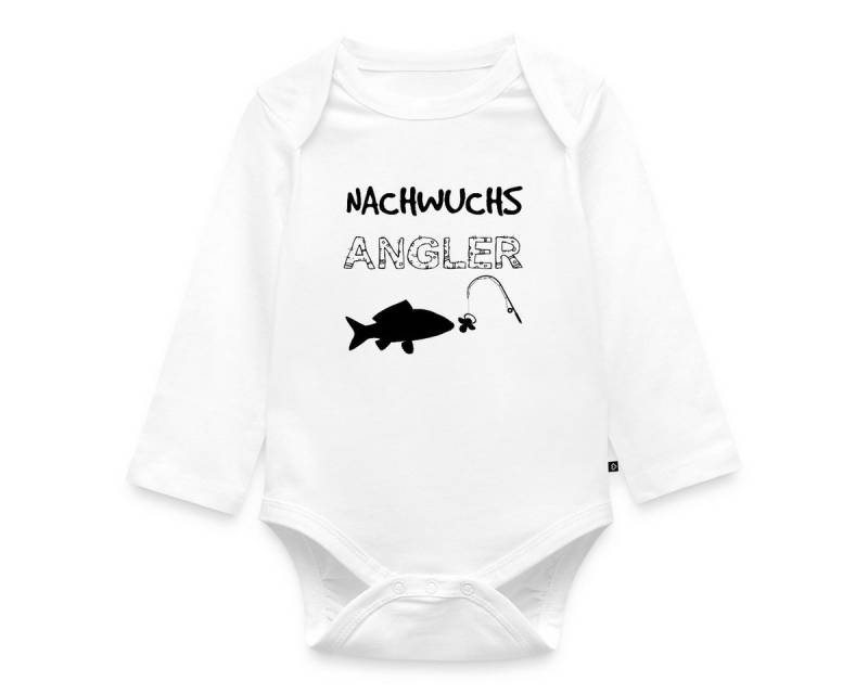 Spreadshirt Langarmbody Nachwuchs Angler Angel Geschenk Zur Geburt Angler Baby Body Langarm (1-tlg) von Spreadshirt