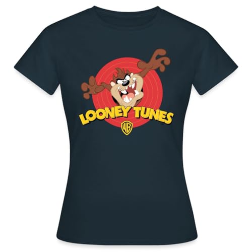 Spreadshirt Looney Tunes Taz Der Tasmanische Teufel Frauen T-Shirt, L, Navy von Spreadshirt
