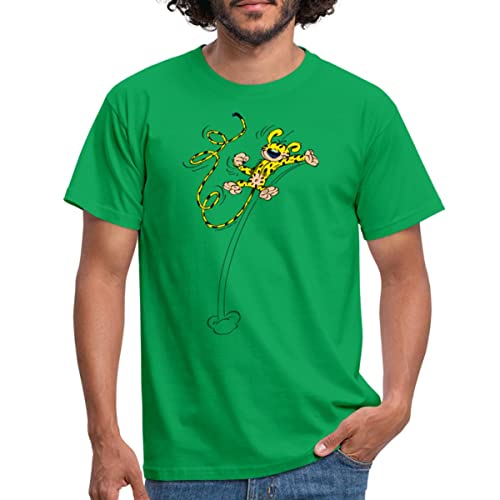 Spreadshirt Marsupilami Springt Am Höchsten Männer T-Shirt, M, Kelly Green von Spreadshirt