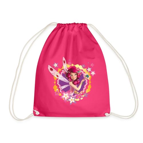 Spreadshirt Mia and Me Blumen Und Die Elfe Mia Turnbeutel, One size, Fuchsia von Spreadshirt