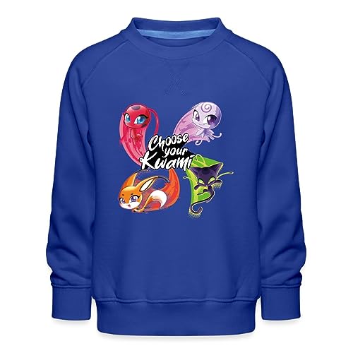 Spreadshirt Miraculous Choose Your Kwami Kinder Premium Pullover, 134/146 (9-11 Jahre), Royalblau von Spreadshirt