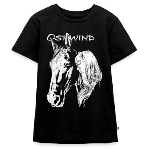 Spreadshirt OSTWIND Aufbruch Nach Ora Foto Collage Vintage Kinder Premium T-Shirt, 134/140 (8 Jahre), Schwarz von Spreadshirt