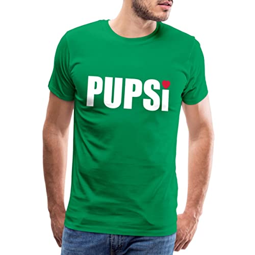 Spreadshirt PUPSi Männer Premium T-Shirt, M, Kelly Green von Spreadshirt