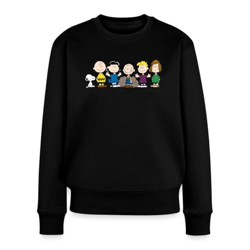 Spreadshirt Peanuts Snoopy Und Seine Freunde Frauen Premium Pullover, L, Schwarz Spreadshirt Peanuts Snoopy Und Seine Freunde Frauen Premium Pullover, L, Schwarz von Spreadshirt