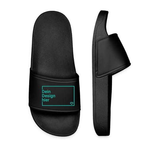 Spreadshirt Personalisierte Badelatschen Damen | Badeschlappen Selbst Gestalten Mit Foto Oder Text Frauen Badelatschen, 36, Schwarz Spreadshirt Personalisierte Badelatschen Damen | Badeschlappen Selbst Gestalten Mit Foto Oder Text Frauen Badelatschen, 36, Schwarz von Spreadshirt