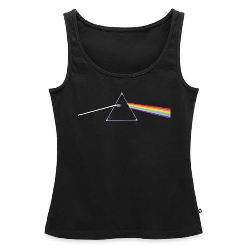 Spreadshirt Pink Floyd The Dark Side of The Moon Frauen Premium Tank Top, L, Schwarz von Spreadshirt