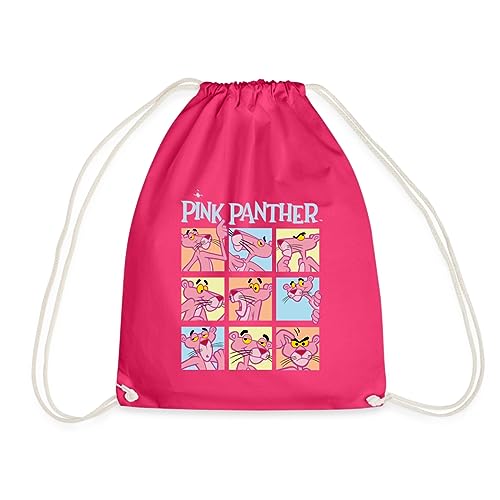 Spreadshirt Pink Panther Paulchen's Mimik Turnbeutel, One size, Fuchsia von Spreadshirt