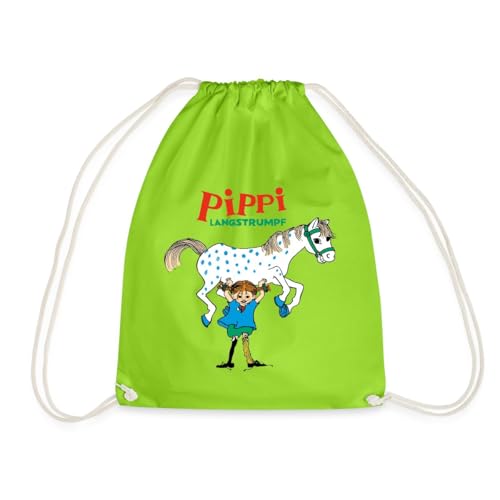 Spreadshirt Pippi Langstrumpf Pippi hebt Kleiner Onkel Turnbeutel, One size, Neongrün Spreadshirt Pippi Langstrumpf Pippi hebt Kleiner Onkel Turnbeutel, One size, Neongrün von Spreadshirt