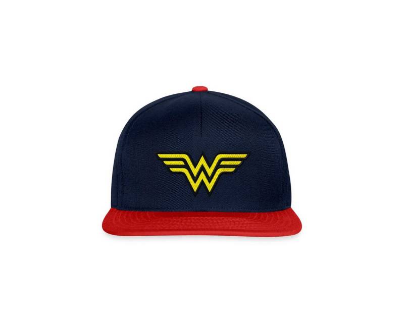 Spreadshirt Snapback Cap DC Comics Wonder Woman Stick Logo Snapback Cap (1-St) von Spreadshirt