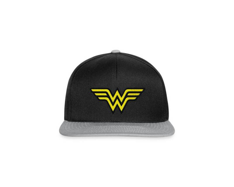 Spreadshirt Snapback Cap DC Comics Wonder Woman Stick Logo Snapback Cap (1-St) von Spreadshirt