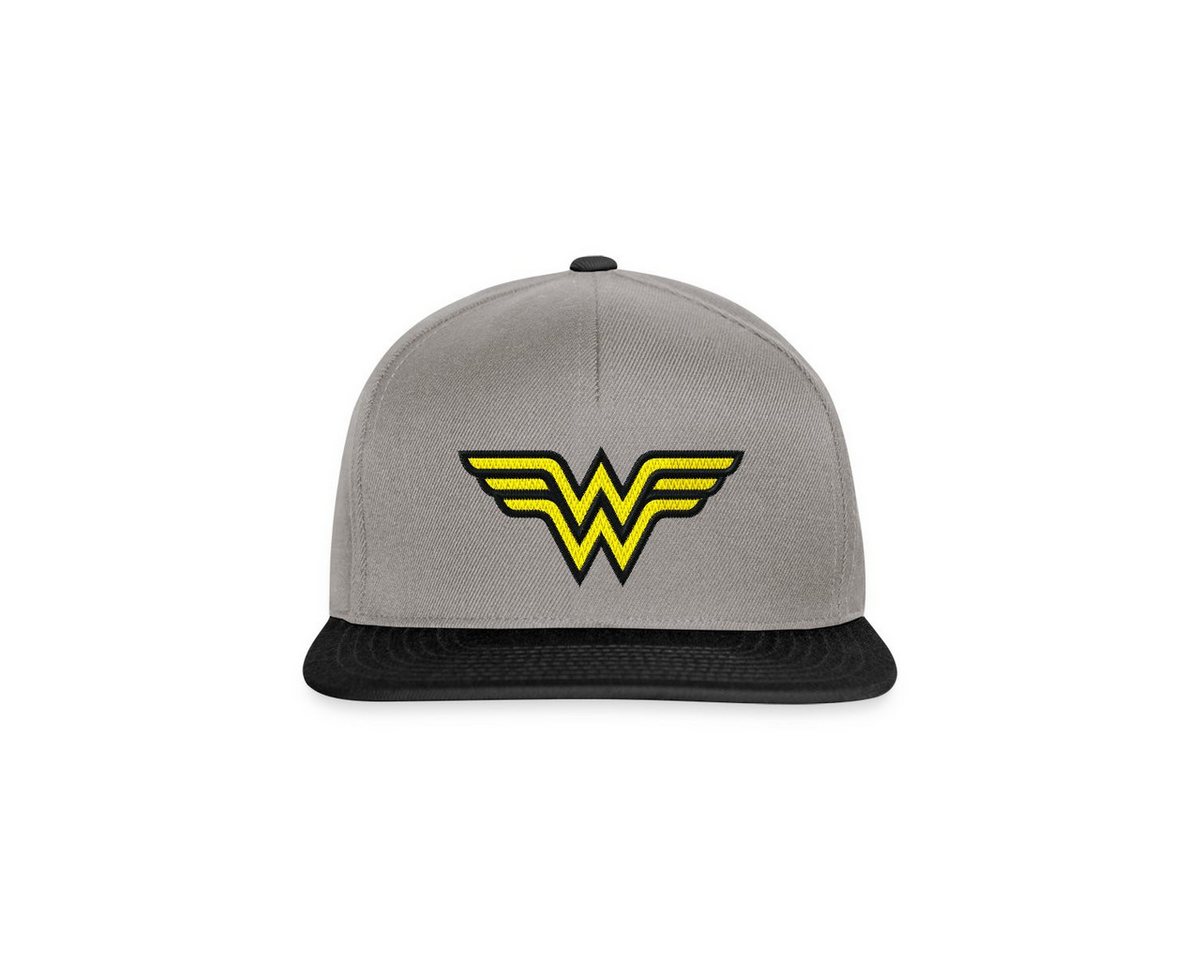 Spreadshirt Snapback Cap DC Comics Wonder Woman Stick Logo Snapback Cap (1-St) von Spreadshirt