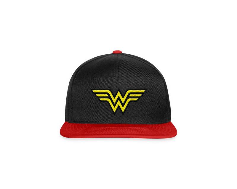 Spreadshirt Snapback Cap DC Comics Wonder Woman Stick Logo Snapback Cap (1-St) von Spreadshirt