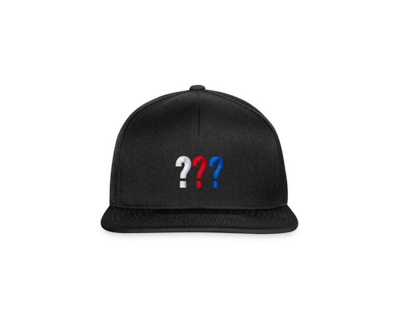 Spreadshirt Snapback Cap Die Drei Fragezeichen Logo Stickerei Snapback Cap (1-St) von Spreadshirt