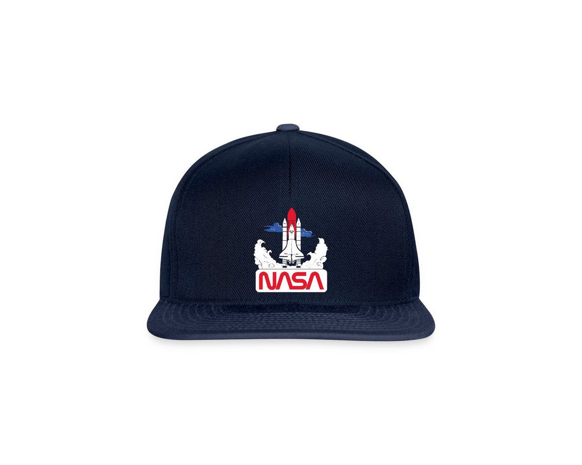 Spreadshirt Snapback Cap NASA Space Shuttle Start Grafik Snapback Cap (1-St) von Spreadshirt