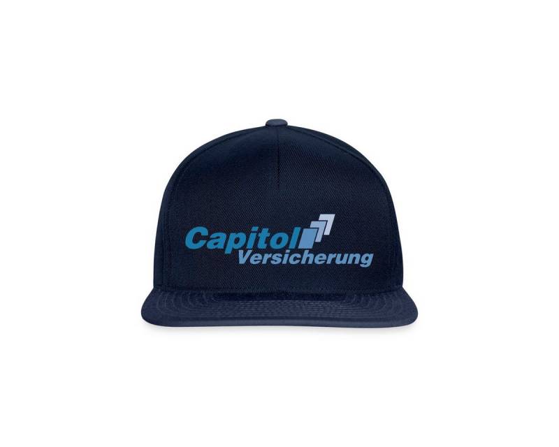 Spreadshirt Snapback Cap Stromberg Logo Capitol Versicherung Snapback Cap (1-St) von Spreadshirt