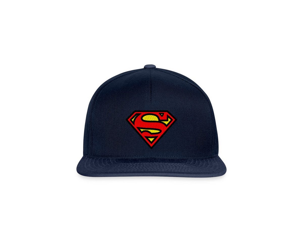 Spreadshirt Snapback Cap Superman Logo S-Shield Stick Snapback Cap (1-St) von Spreadshirt