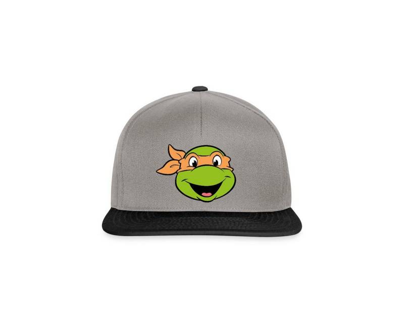 Spreadshirt Snapback Cap Teenage Mutant Ninja Turtles Michelangelo Kostüm Snapback Cap (1-St) von Spreadshirt