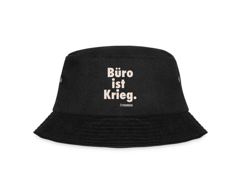 Spreadshirt Sonnenhut Stromberg Spruch Büro Ist Krieg Fischerhut (1-St) von Spreadshirt