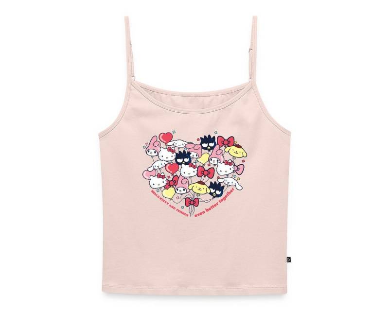 Spreadshirt Spaghettitop Hello Kitty And Friends Ballons Frauen Spaghetti Tank Top (1-tlg) von Spreadshirt