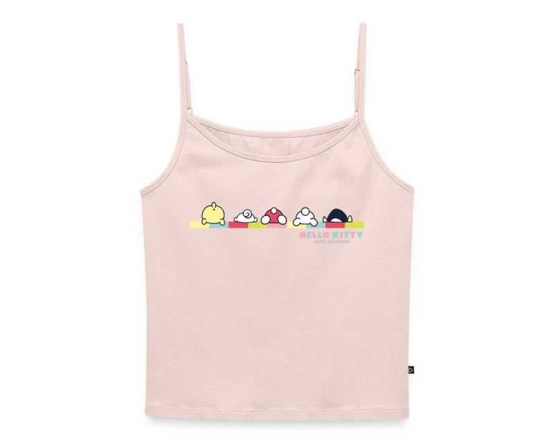 Spreadshirt Spaghettitop Hello Kitty And Friends Pose Frauen Spaghetti Tank Top (1-tlg) von Spreadshirt