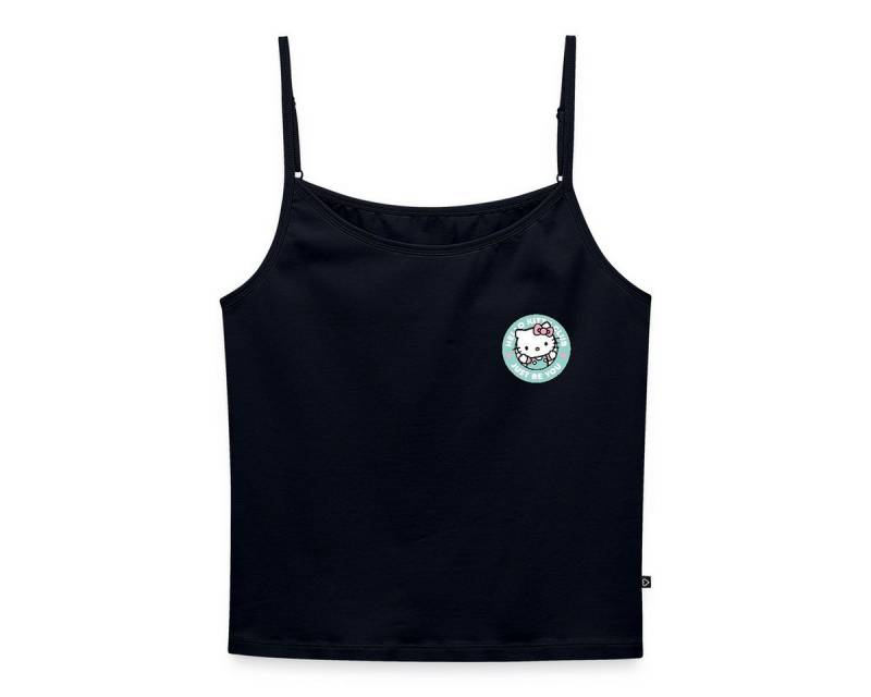 Spreadshirt Spaghettitop Hello Kitty Club Just Be You Frauen Spaghetti Tank Top (1-tlg) von Spreadshirt